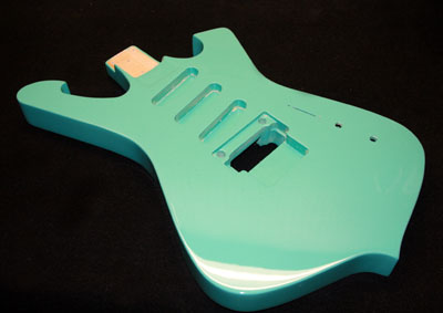 Turquoise Guitar