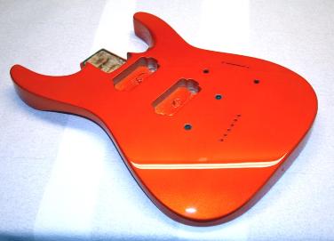 Kandy Orange Glow Guitar