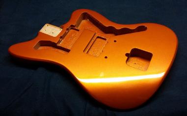 Orange Firemist Metallic Guitar