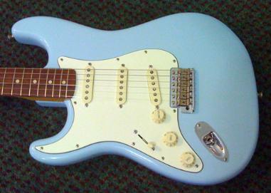 Sonic Blue Guitar