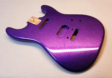 Beatnik Purple Metal Flake Guitar