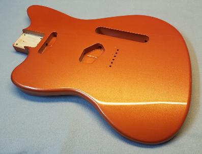 Copper Red Metallic Guitar Finish