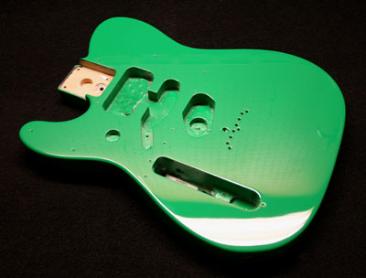 Emerald Green Guitar