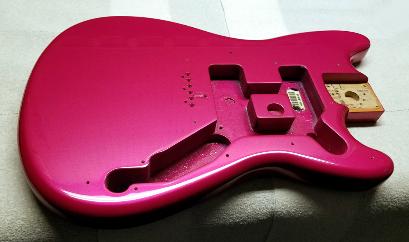 Hot Pink Pearl Guitar