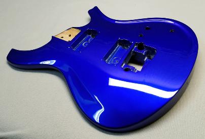 Kandy Cobalt Blue Guitar Painting