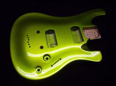 Kandy Lime Green Guitar