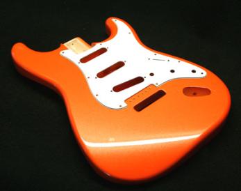 Nova Orange Metallic Guitar
