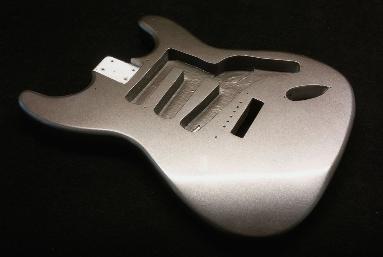 Pewter Metallic Guitar