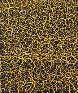 Chrome Yellow Crackle