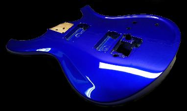 Kandy Cobalt Blue Parker Fly Guitar FInish