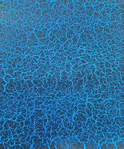 Neon Blue Crackle